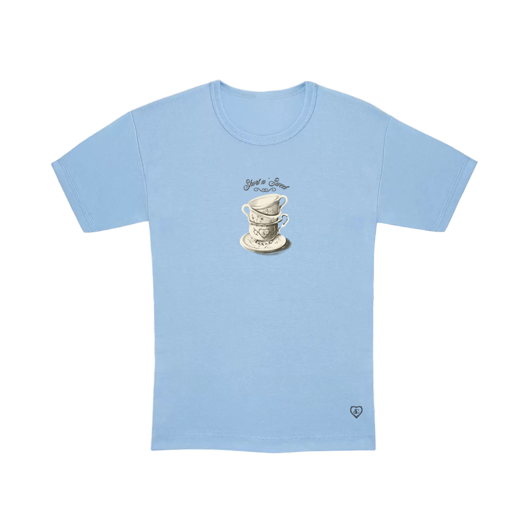 Sabrina Carpenter - Short n' Sweet Mug Baby Tee by Sabrina