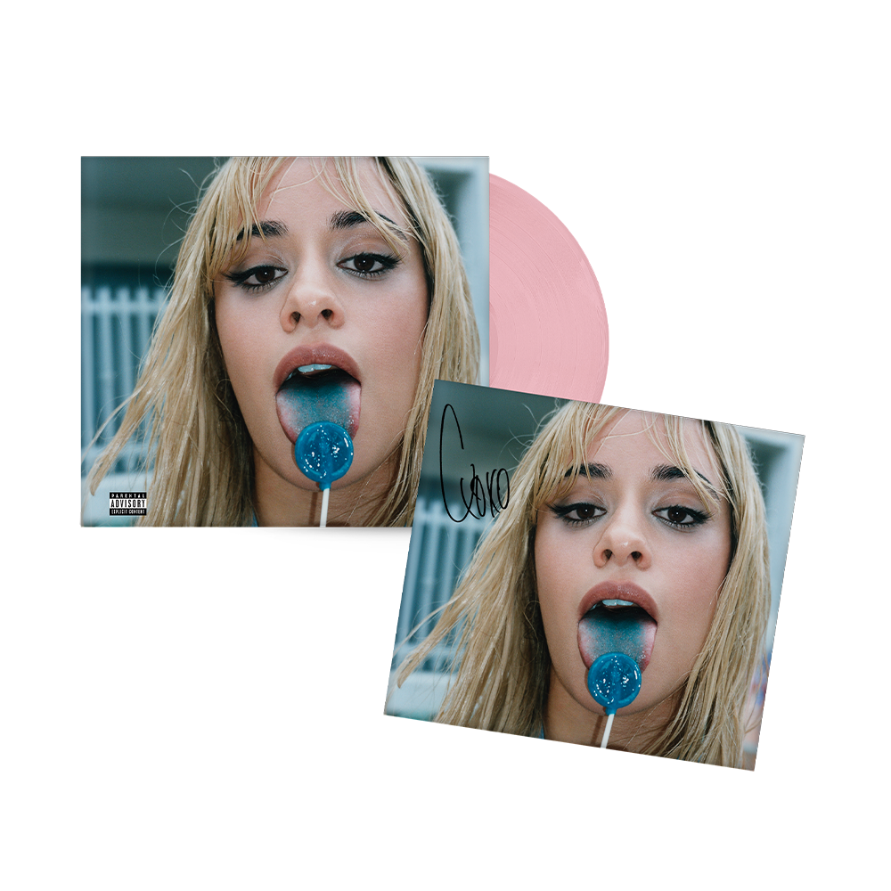 【新品未開封】【レコード】Camila Cabello C, XOXO Camila Cabello - C, XOXO (Exclusive Baby Pink LP) + Signed