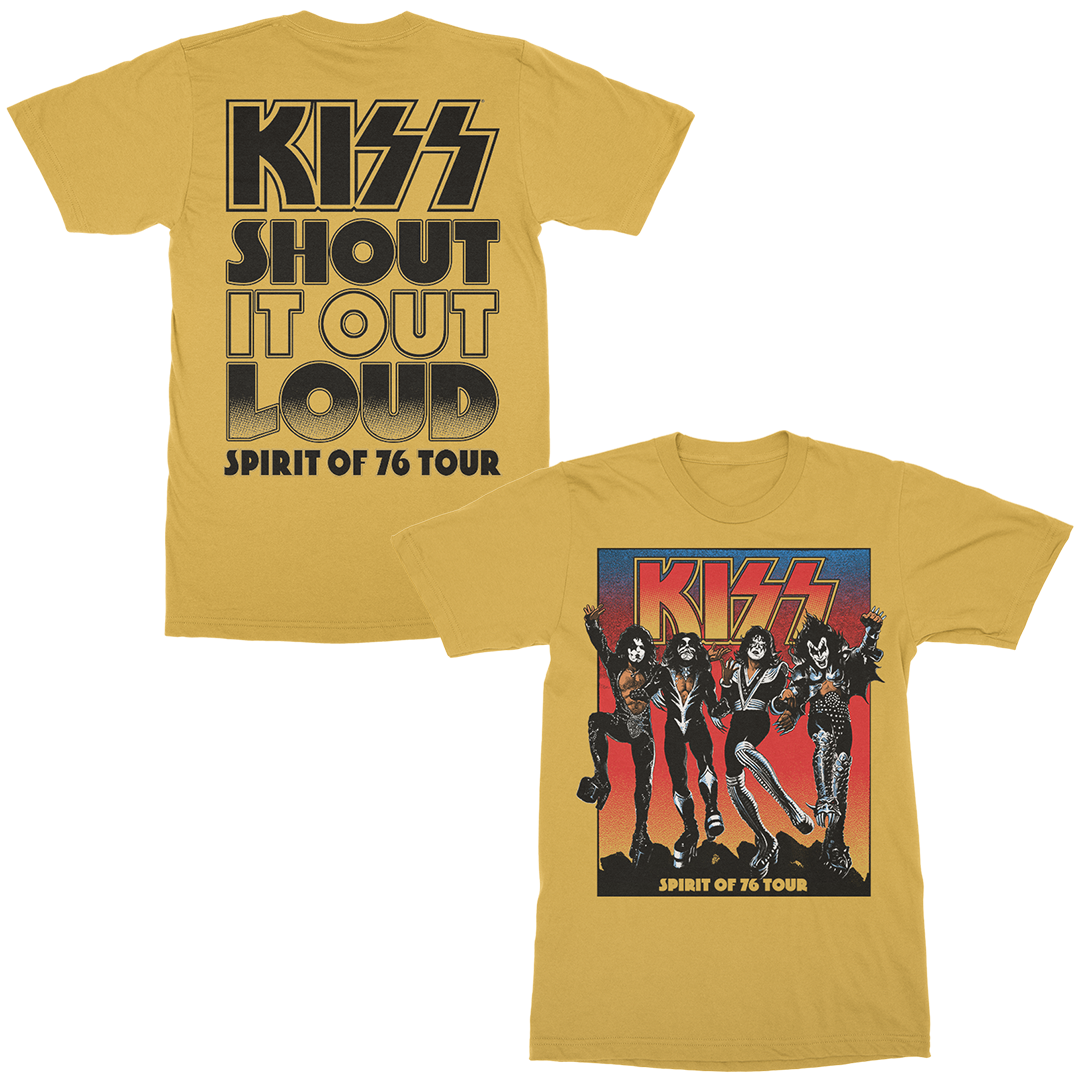 公式] Kiss Spirit of '76 Tour ヴィンテージTシャツ - メルカリ