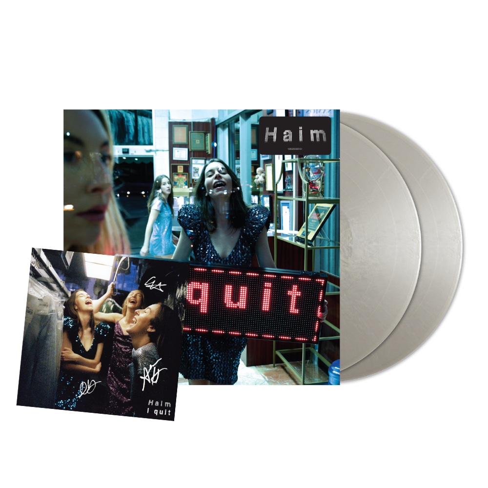 HAIM - I Quit (Exclusive Silver 2LP + Signed Art Card) by Haim