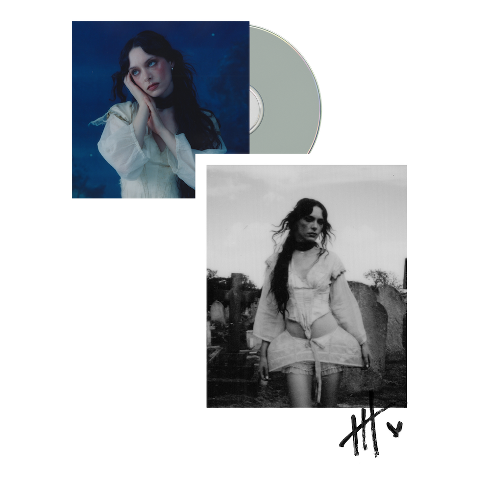 Holly Humberstone 直筆サイン入り レコード Holly Humberstone - Cruel World (CD) + Signed Print by Holly