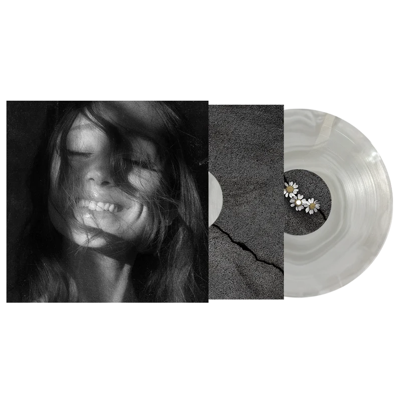 Ariana Grande - Petal (Translucent Pearly White LP) + Signed Art
