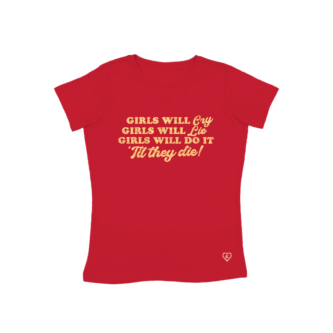 トップス Girls don't cry RINGER BABY TEE Urban Threads girls don't cry baby tee in white | ASOS