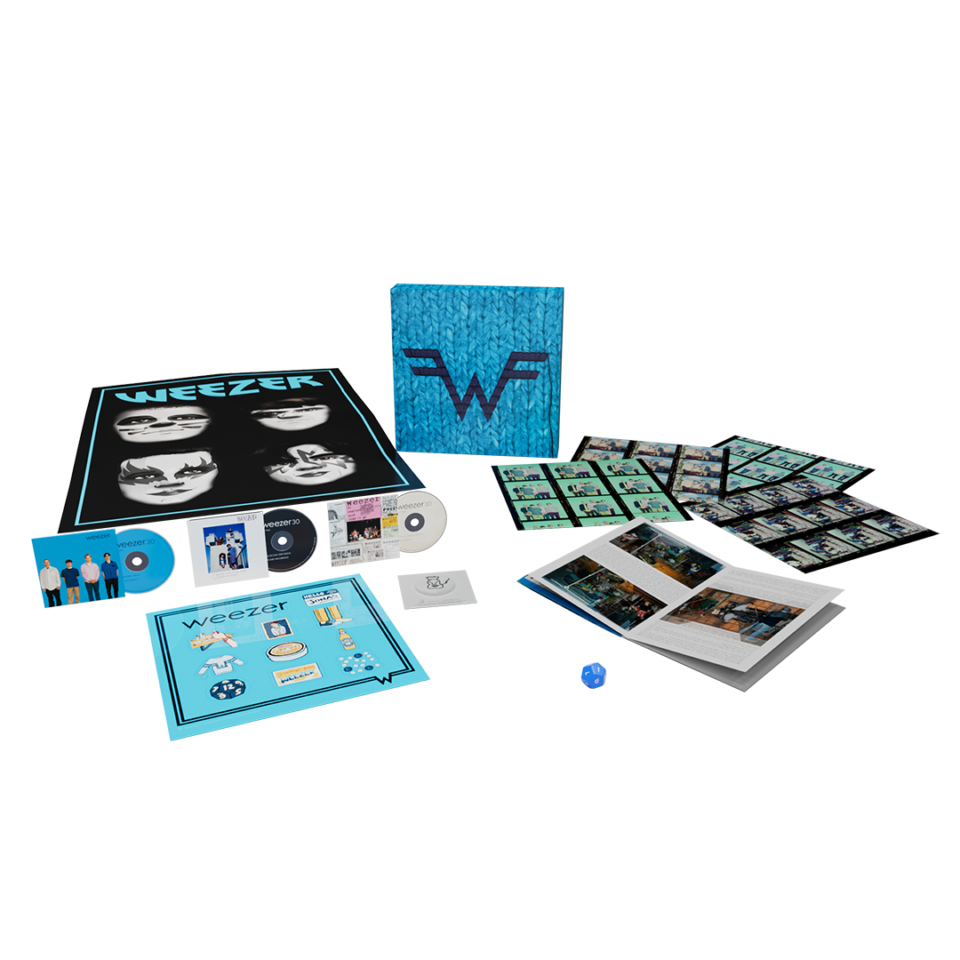 WEEZER blue album 30th BOX 3CD ポスター ZINE Weezer - Blue Album (30th Anniversary 3CD) by Weezer | uMusic Shop