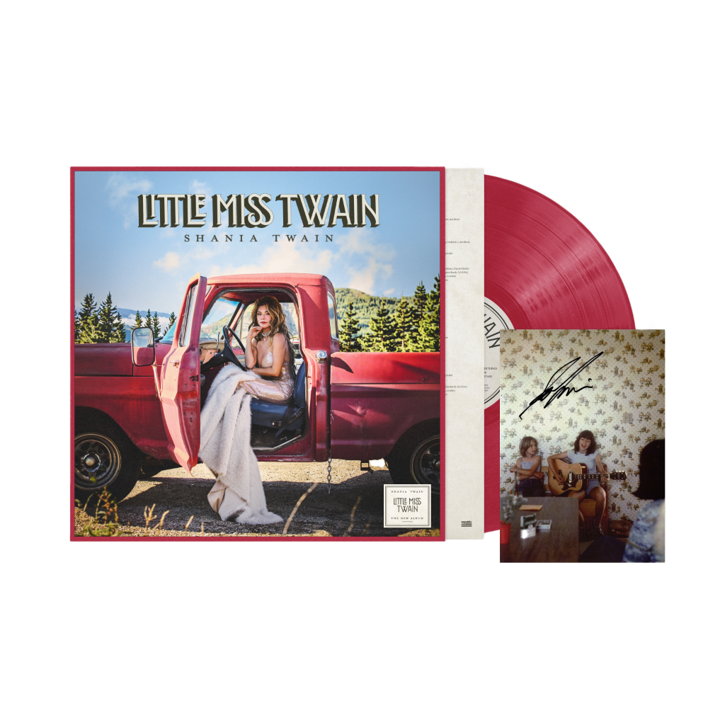 Little Miss Twain (Rosie Red LP) + Signed Art Card