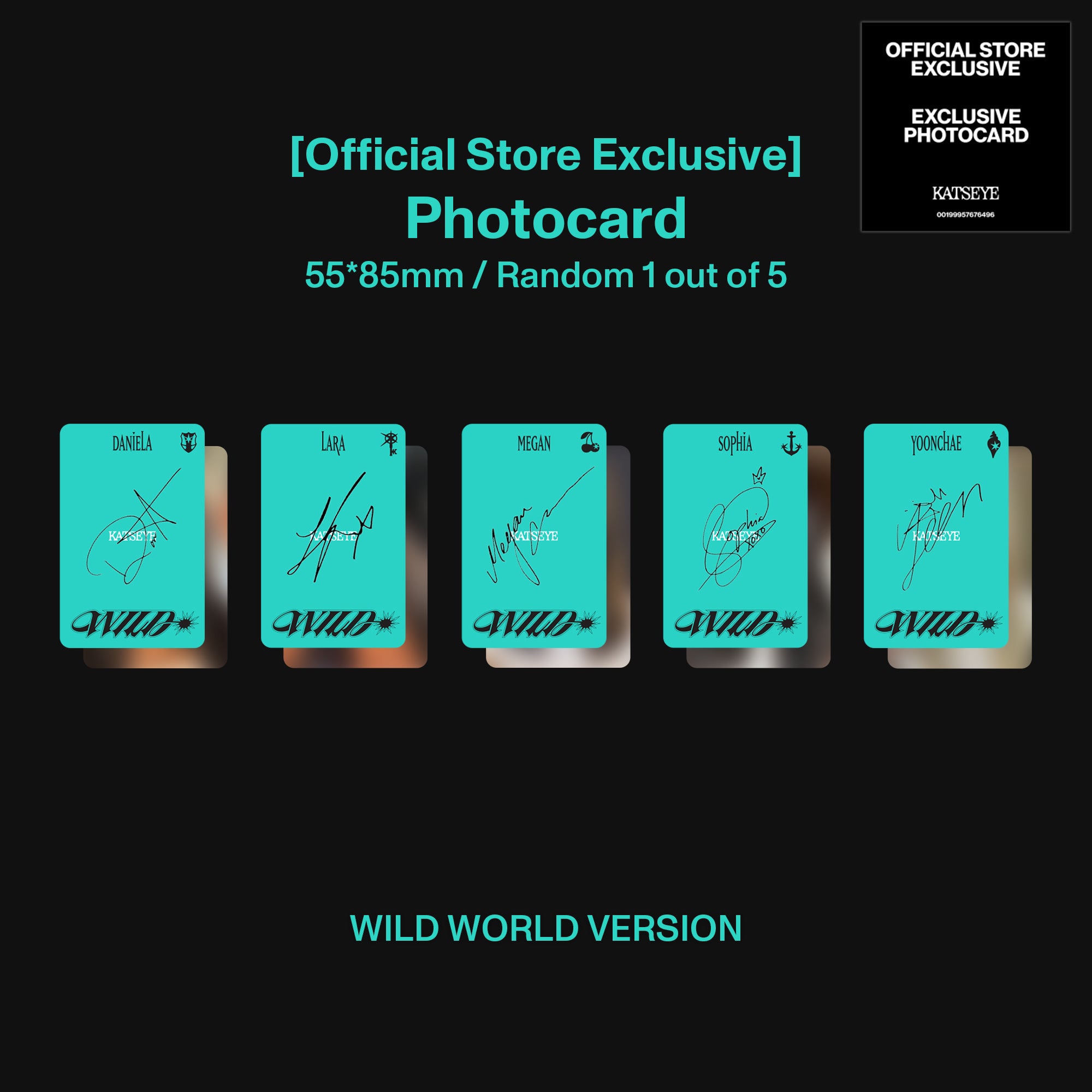 WILD (Wild World Version Exclusive CD) Exclusive Photocard