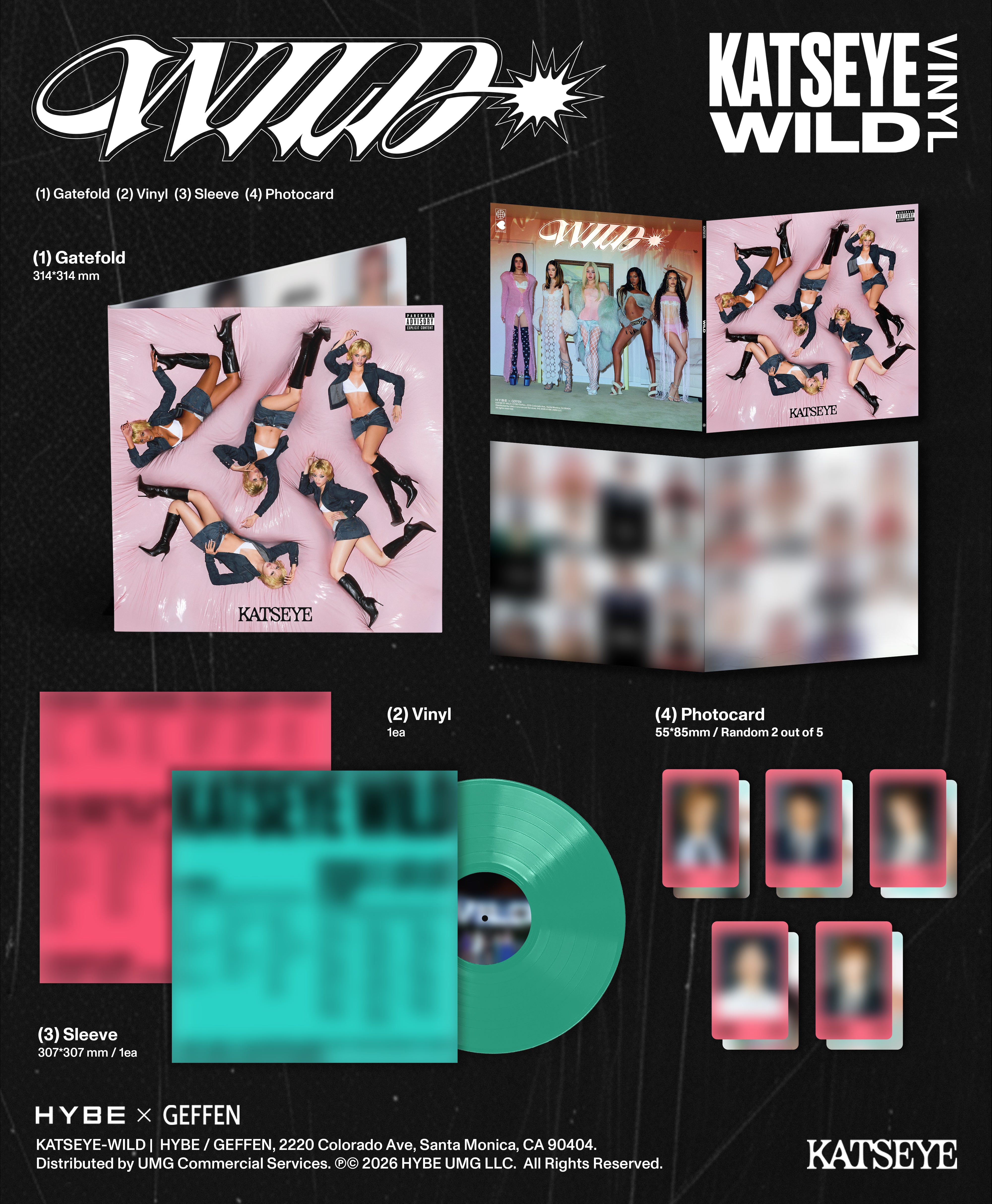 WILD (Standard LP) Contents