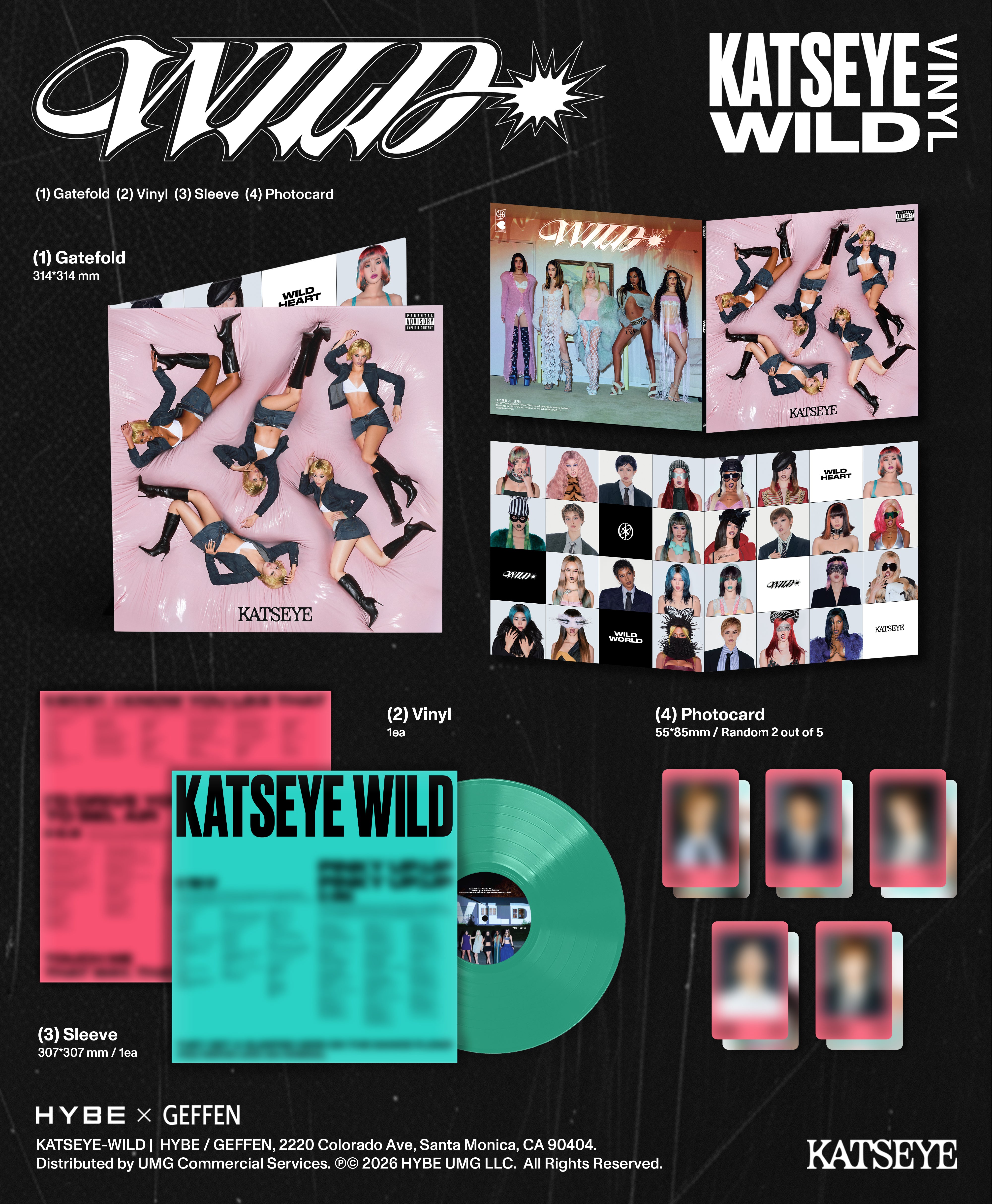 WILD (Standard LP) Contents