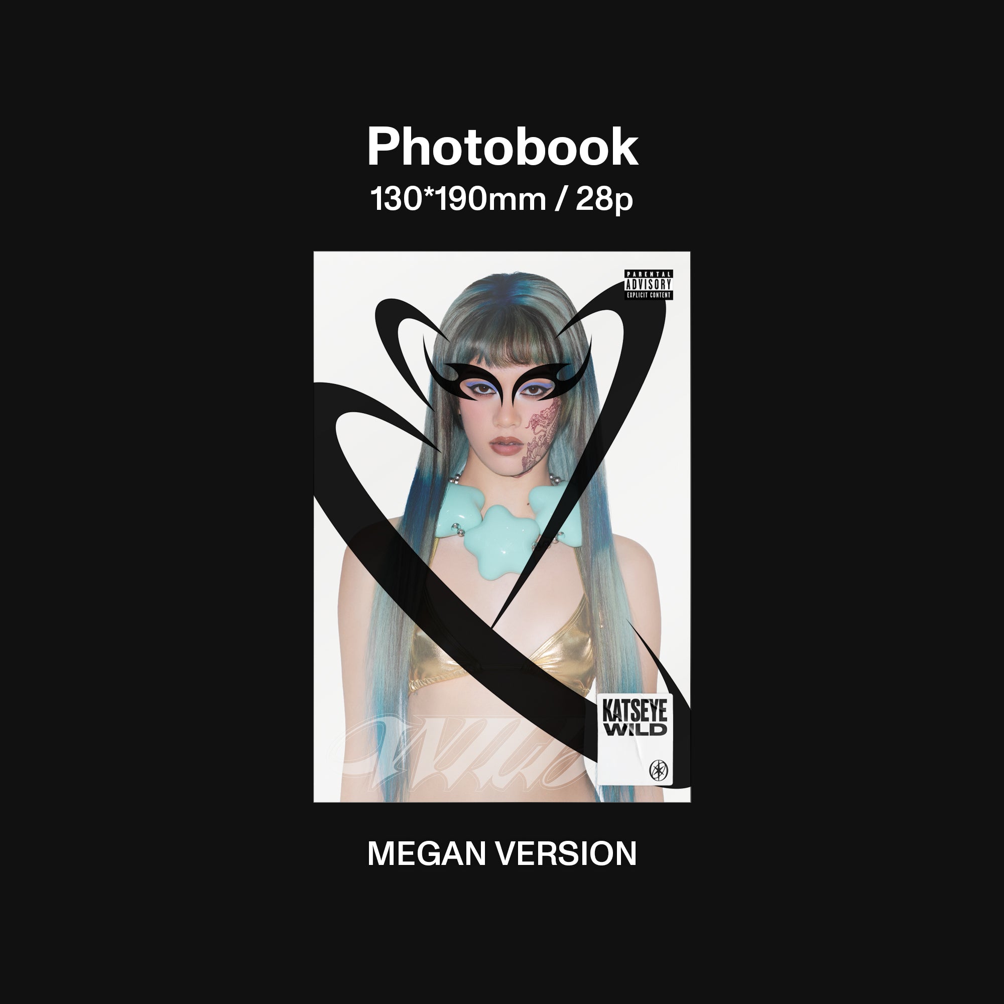 WILD (Megan Version CD) Photobook