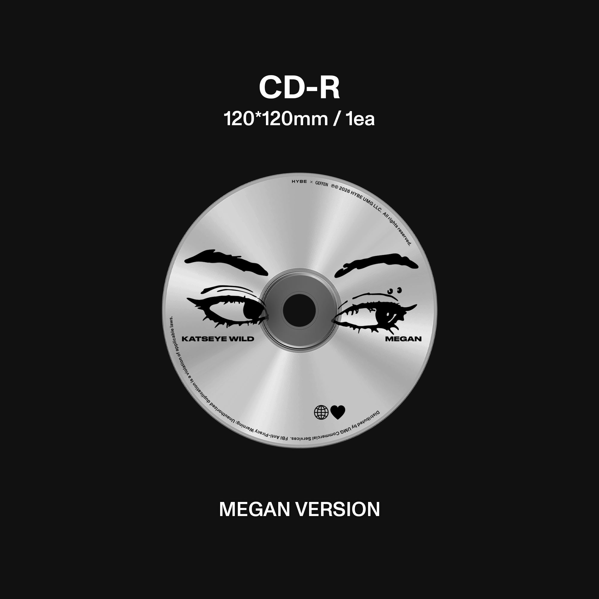 WILD (Megan Version CD) CD