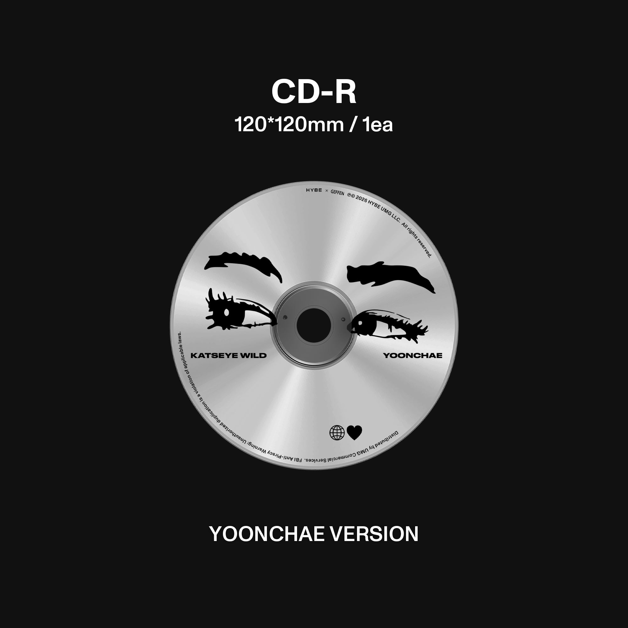 WILD (Yoonchae Version CD) CD