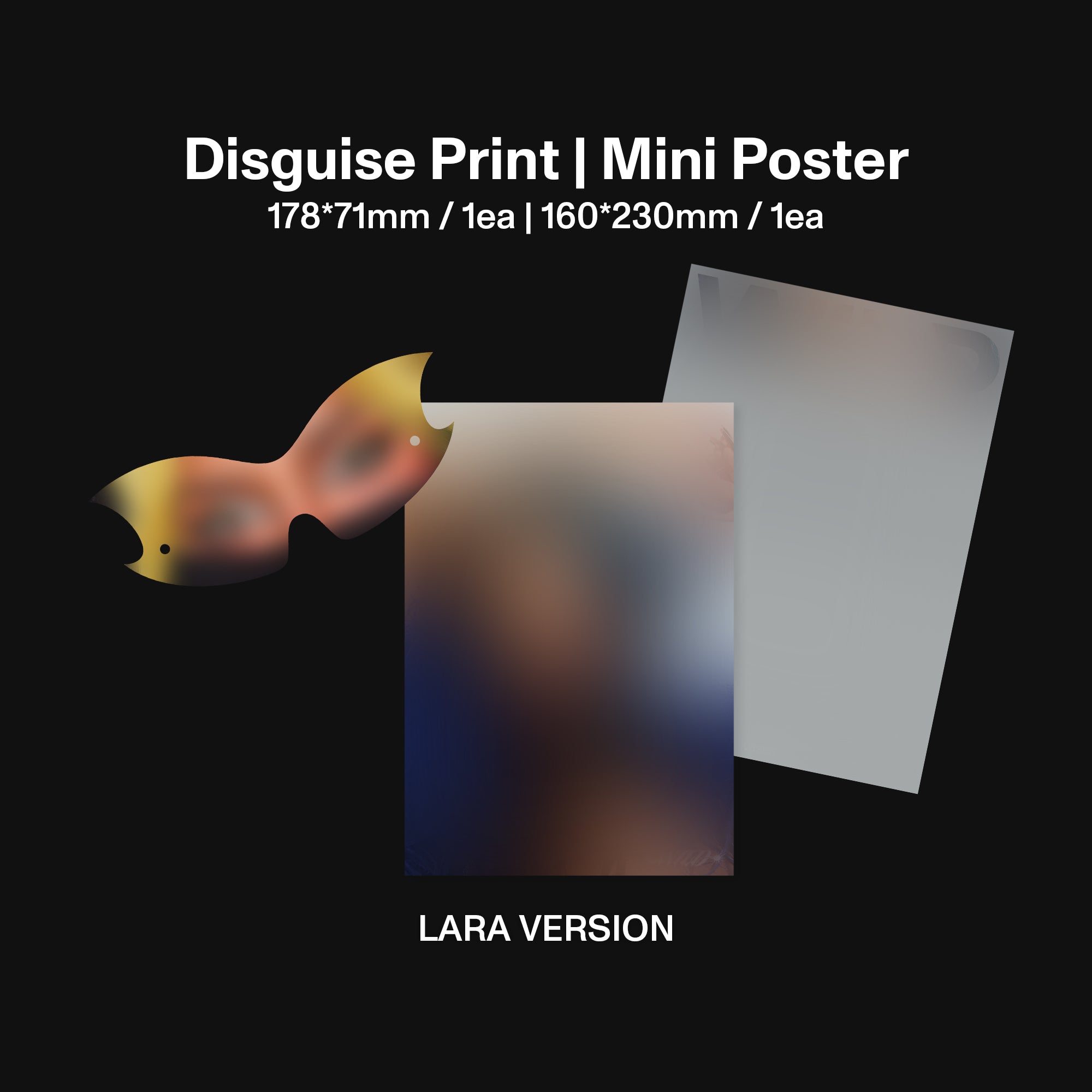 WILD (Lara Version CD) Disguise & Poster