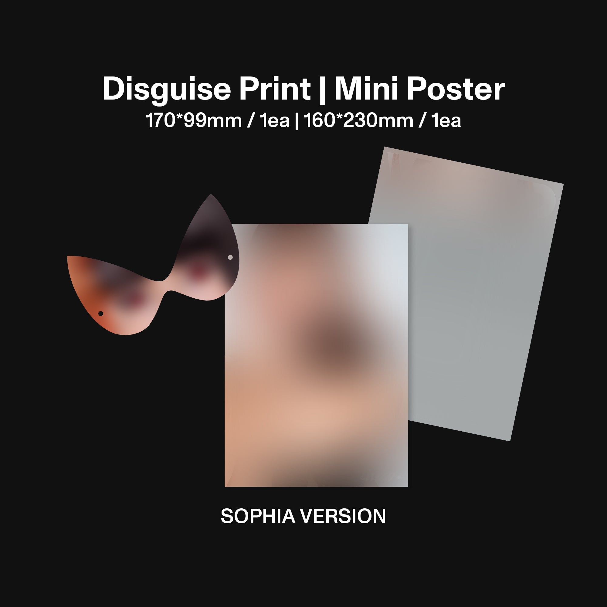 WILD (Sophia Version CD) Disguise & Poster