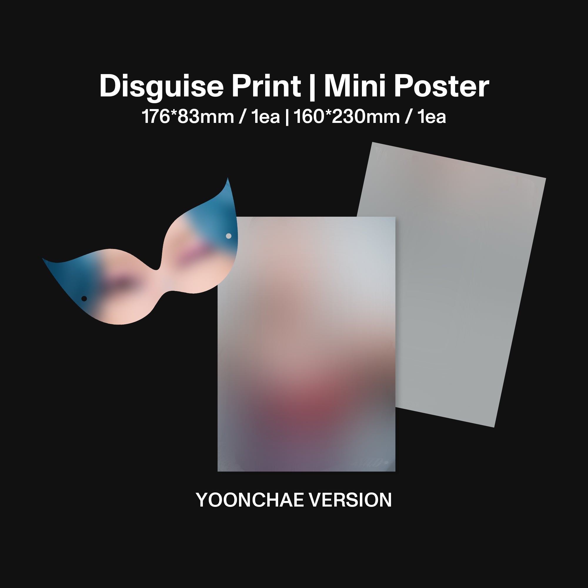 WILD (Yoonchae Version CD) Disguise & Poster
