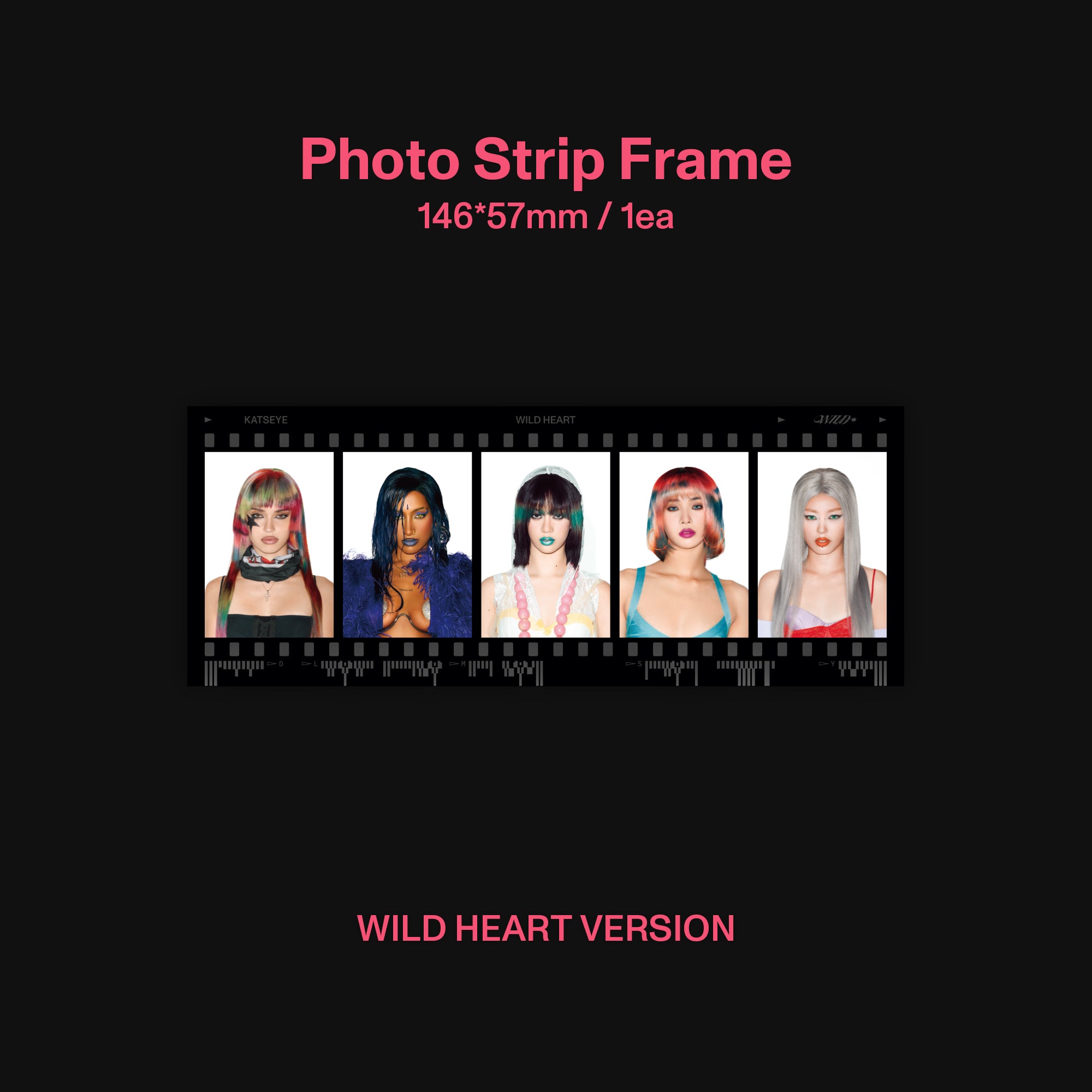 WILD (Wild Heart Version CD) Photo Strip Frame