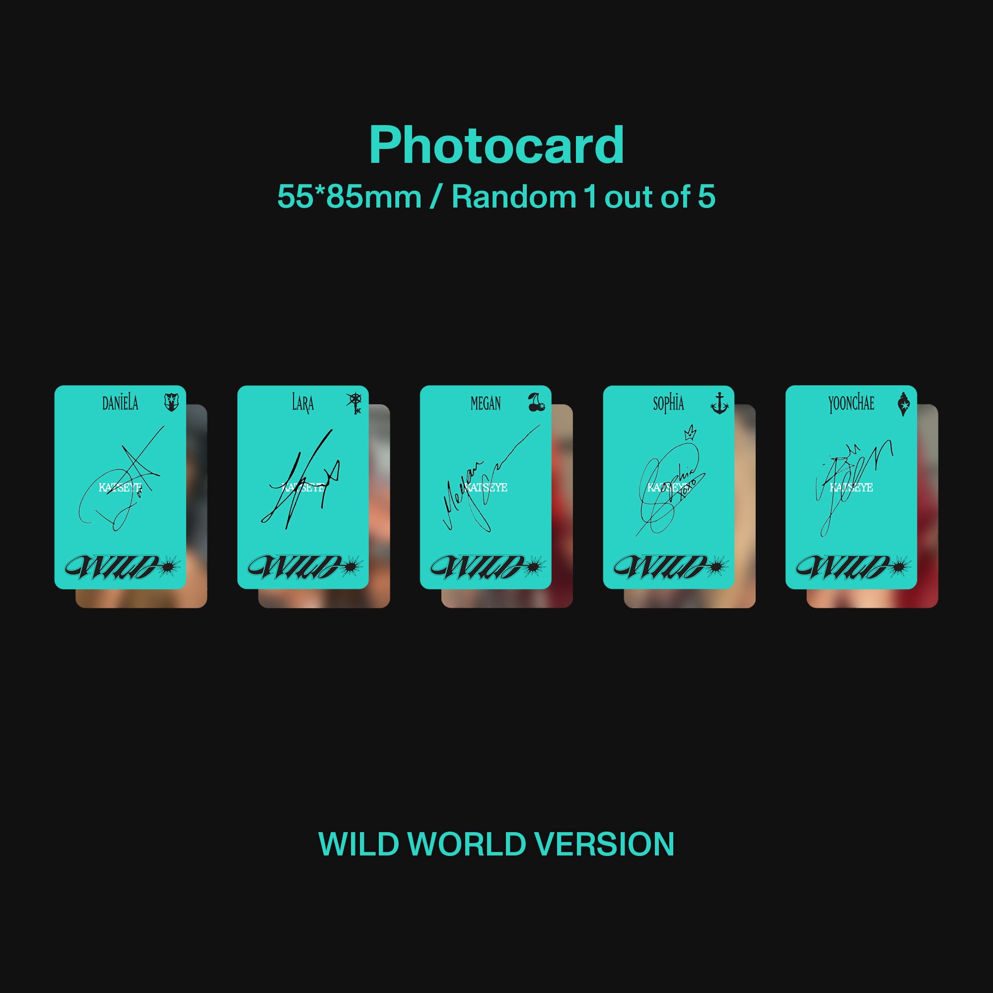 WILD (Wild World Version Exclusive CD) Photocard