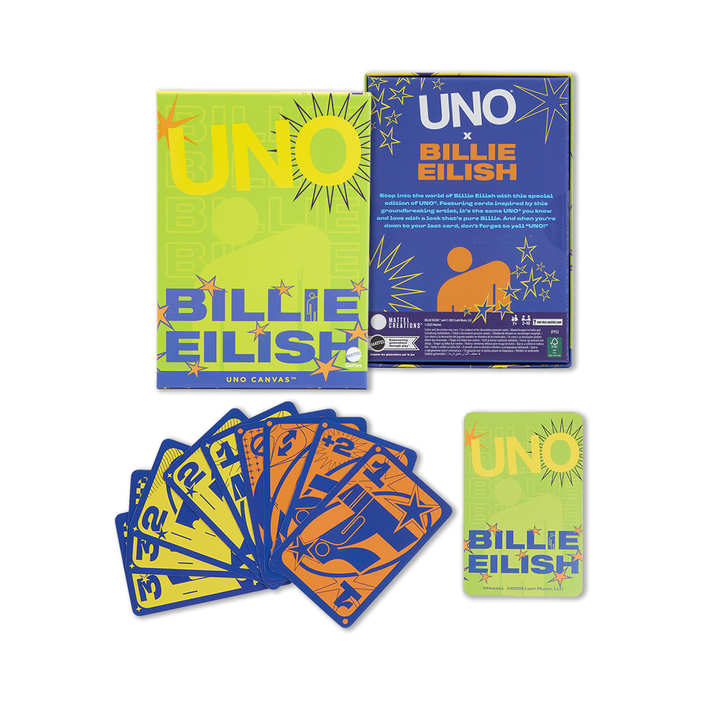 UNO Canvas Billie Eilish Deck