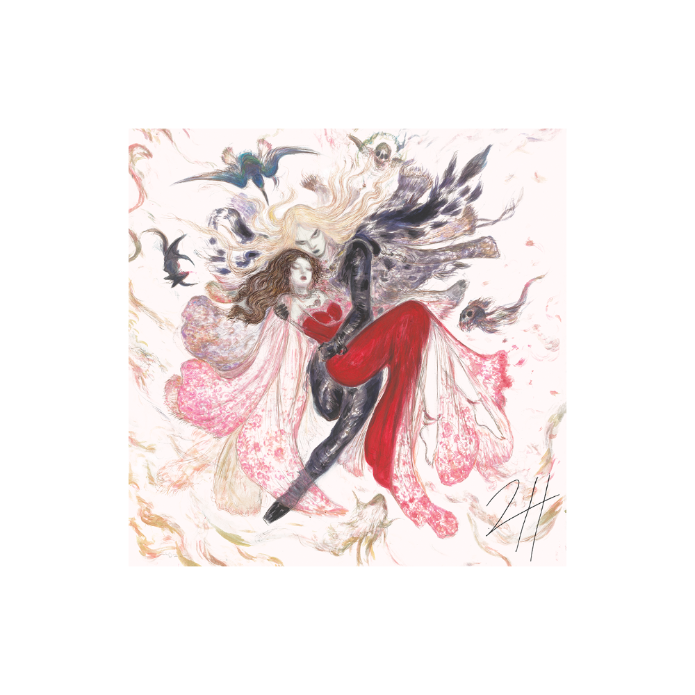 PIROUETTE Signed 12cm Art Card