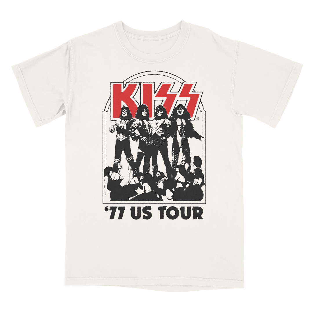 77 U.S. Tour T-Shirt Front and Back