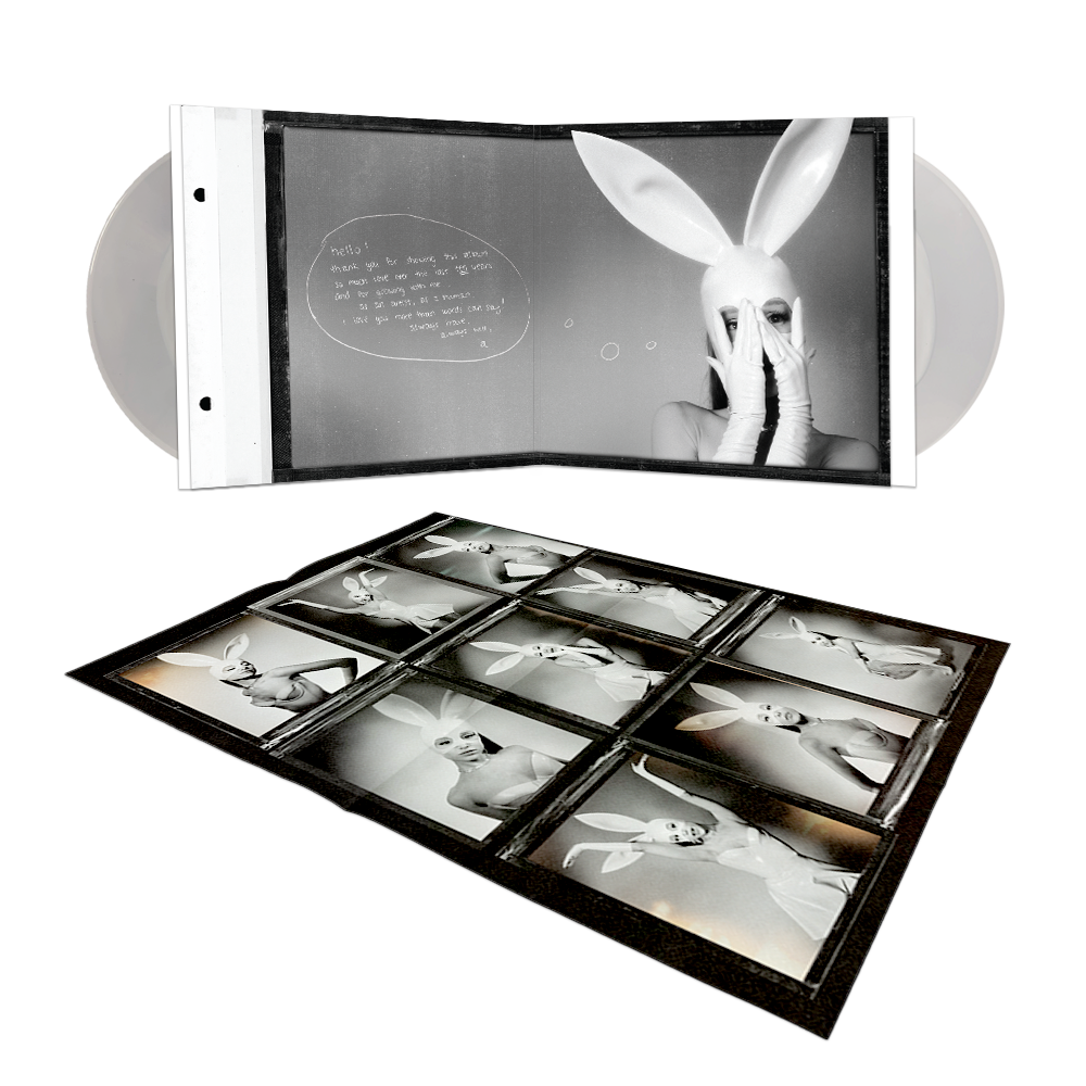 Dangerous Woman Tenth Anniversary Edition - 2026 Art (Exclusive White & Clear 2LP) with Poster