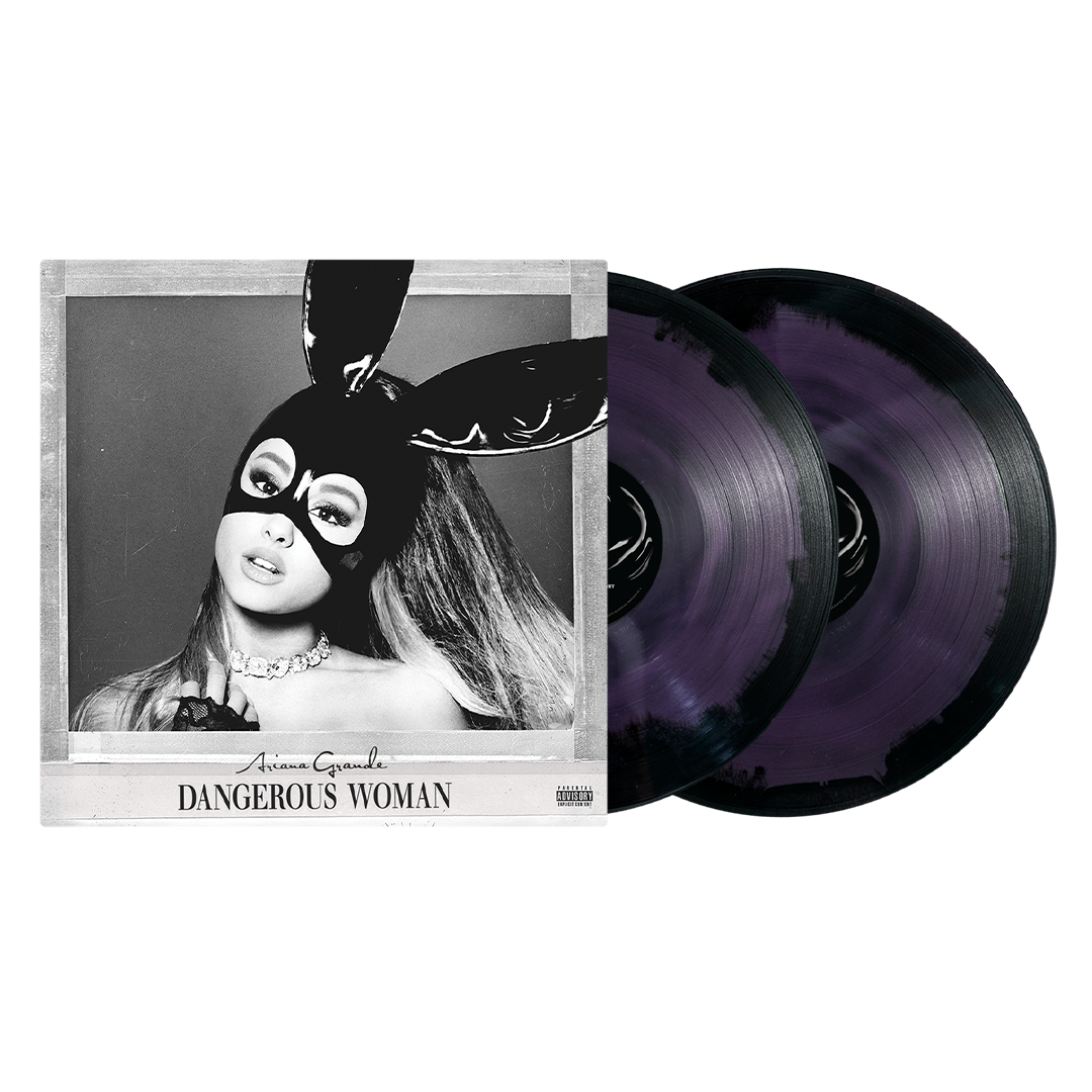 dangerous woman (purple & black swirl 2lp)