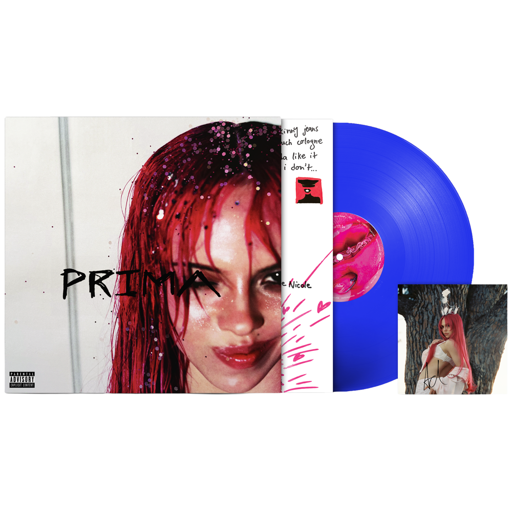 PRIMA (Exclusive Electric Blue LP) + Signed Art Card