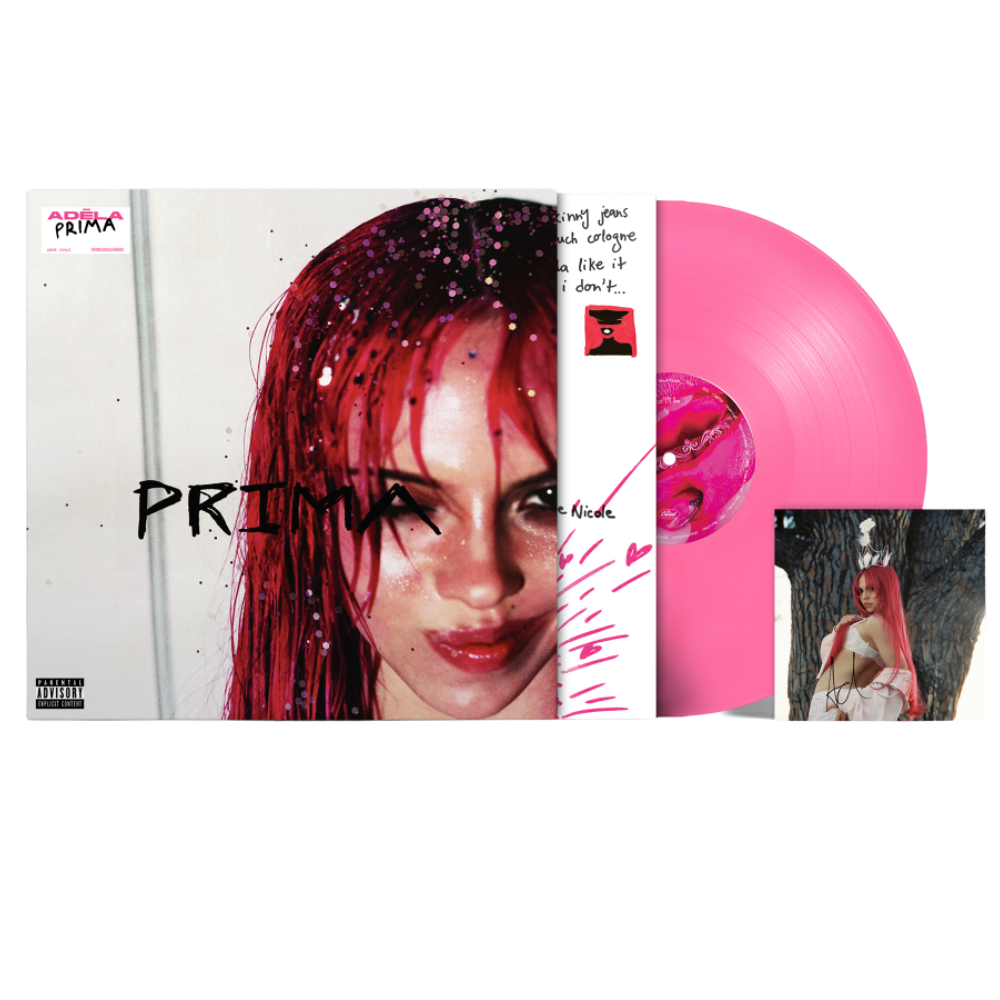 PRIMA (Pink LP) + Signed Art Card