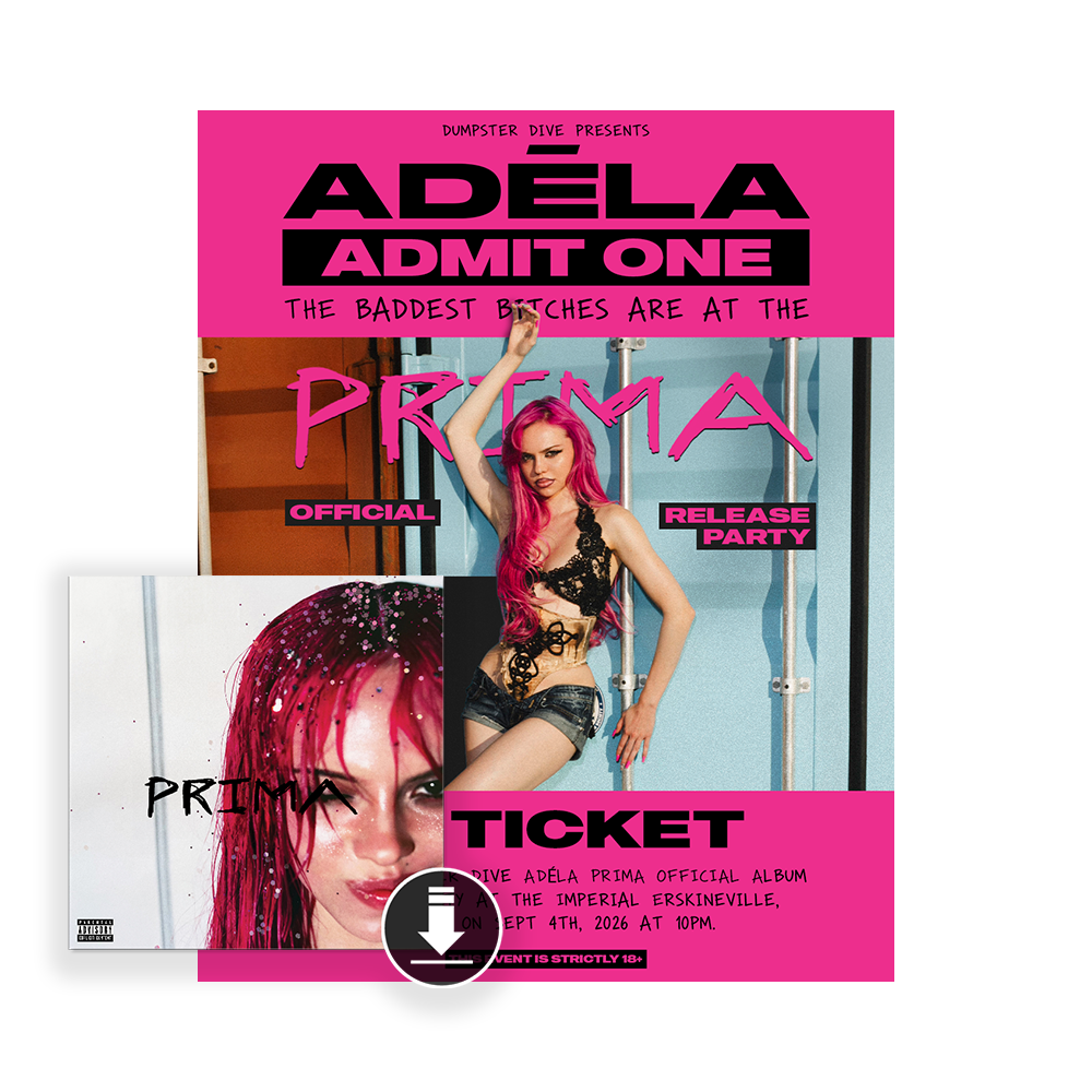 PRIMA Australian Album Release Party Ticket + PRIMA (exclusive bonus track edition) Digital Album