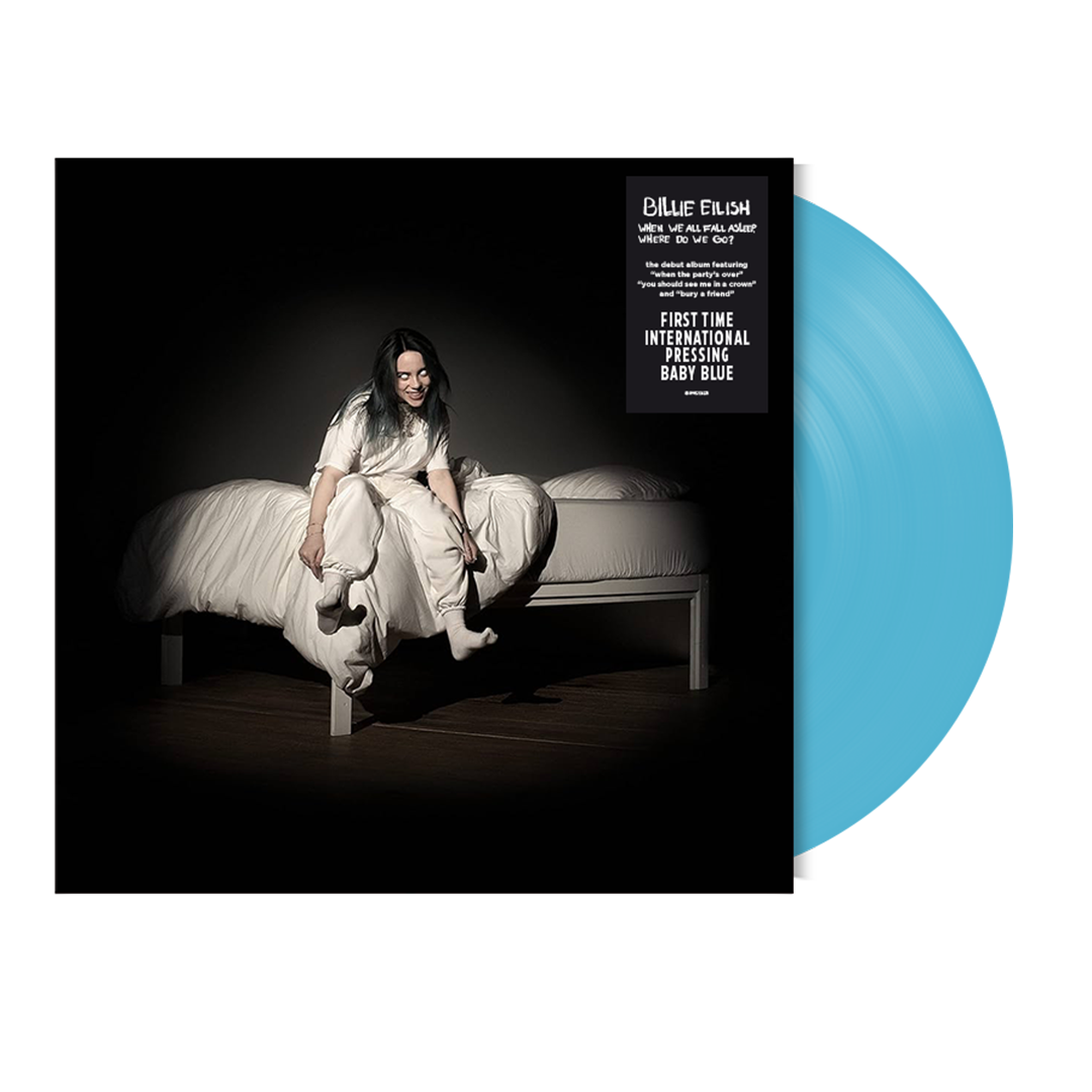 WHEN WE ALL FALL ASLEEP, WHERE DO WE GO? (BABY BLUE LP) packshot