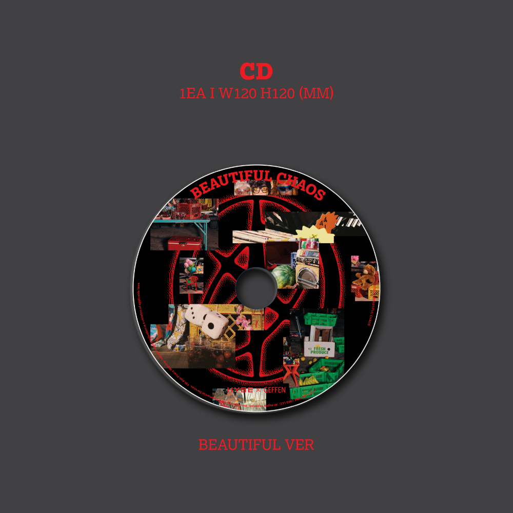 BEAUTIFUL CHAOS (Beautiful Ver. CD) + Signed Art Card