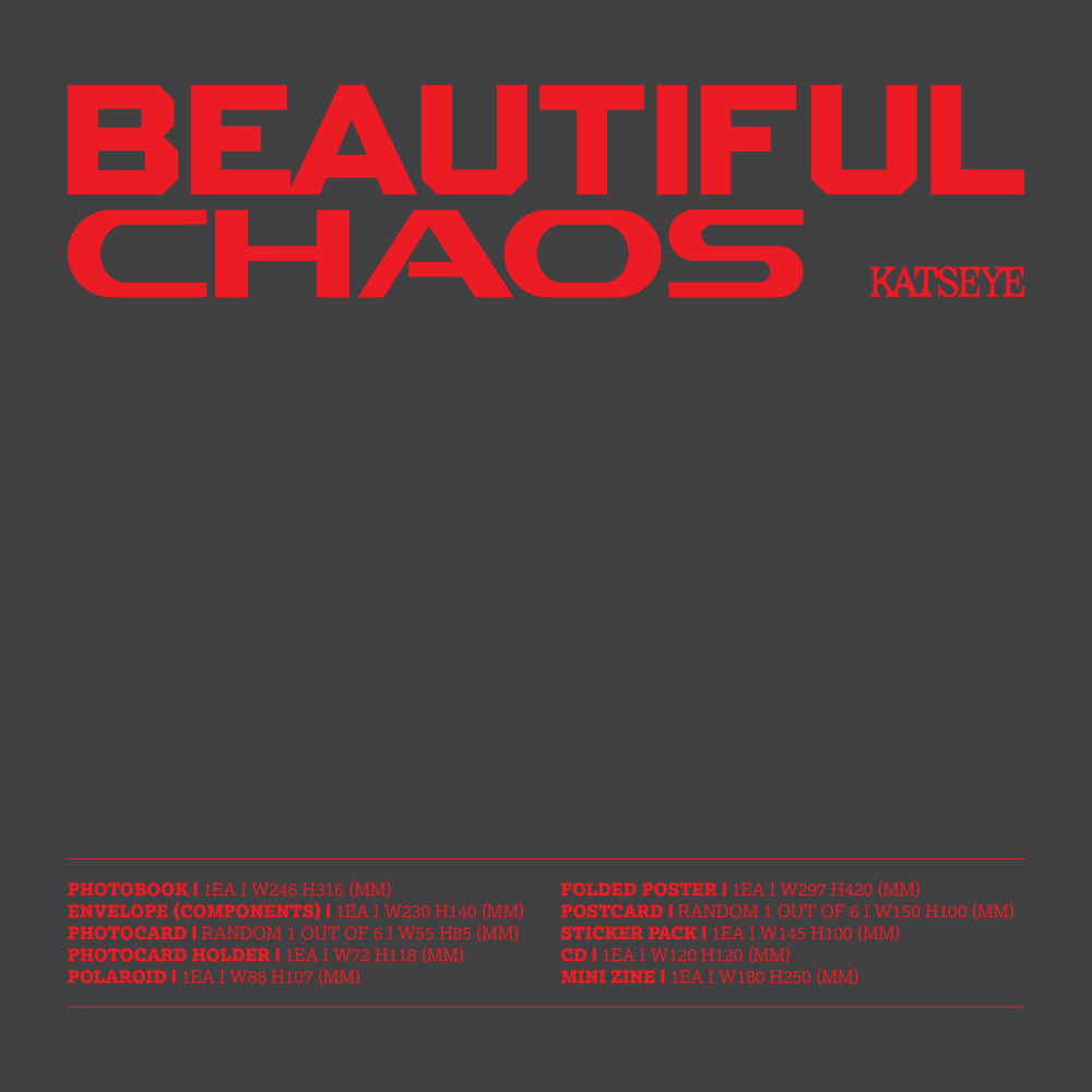 BEAUTIFUL CHAOS (Beautiful Ver. Exclusive CD) 2