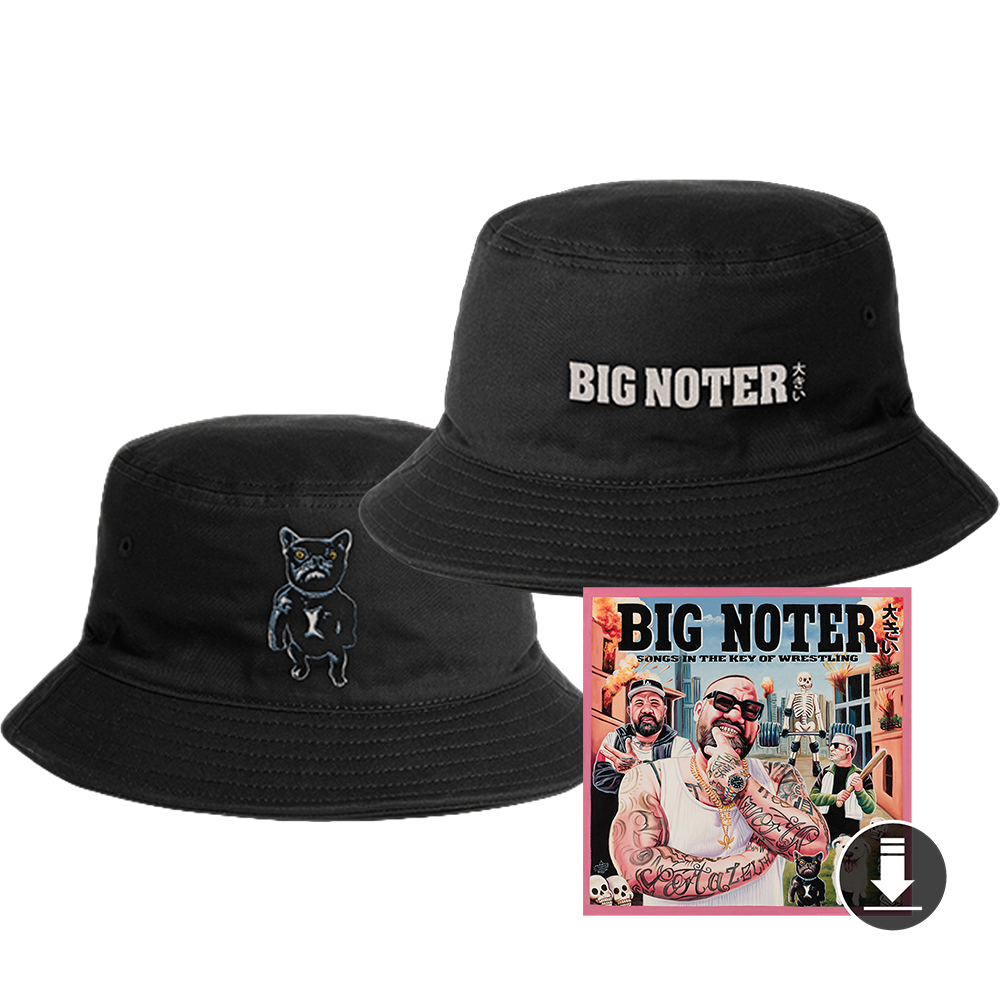 Big Noter Bucket Hat + Songs In The Key Of Wrestling (Digital Album)