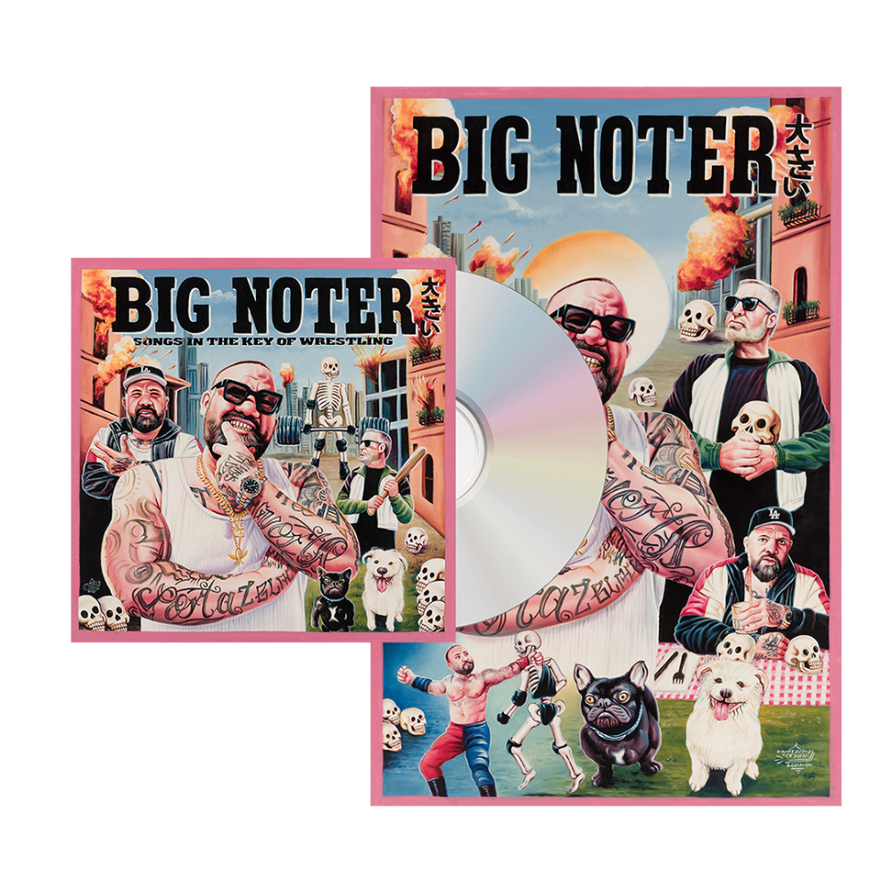 Songs In The Key Of Wrestling (CD) + Exclusive Limited Edition Signed Poster