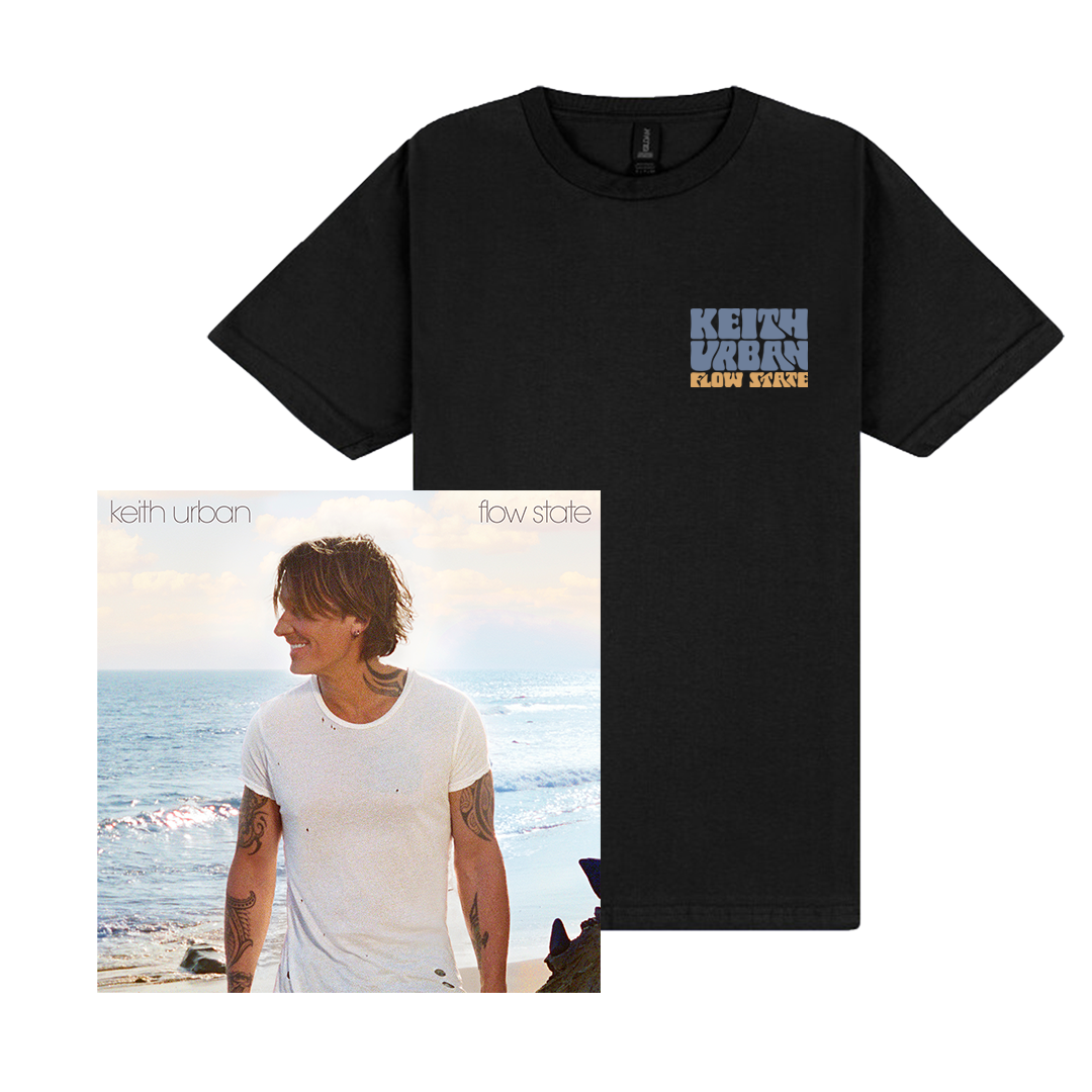 flow state Beach Tee + Digital Album