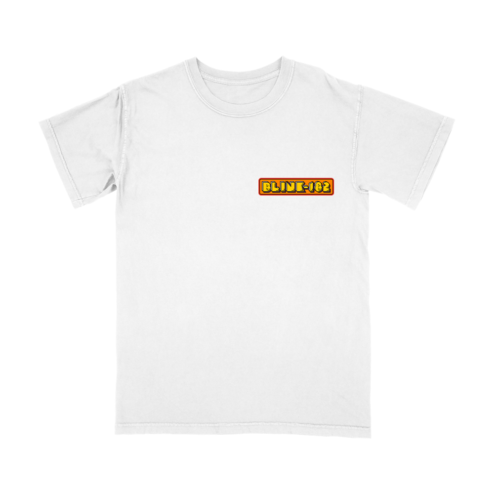 PAC-MAN x BLINK-182 Smiley T-Shirt Front