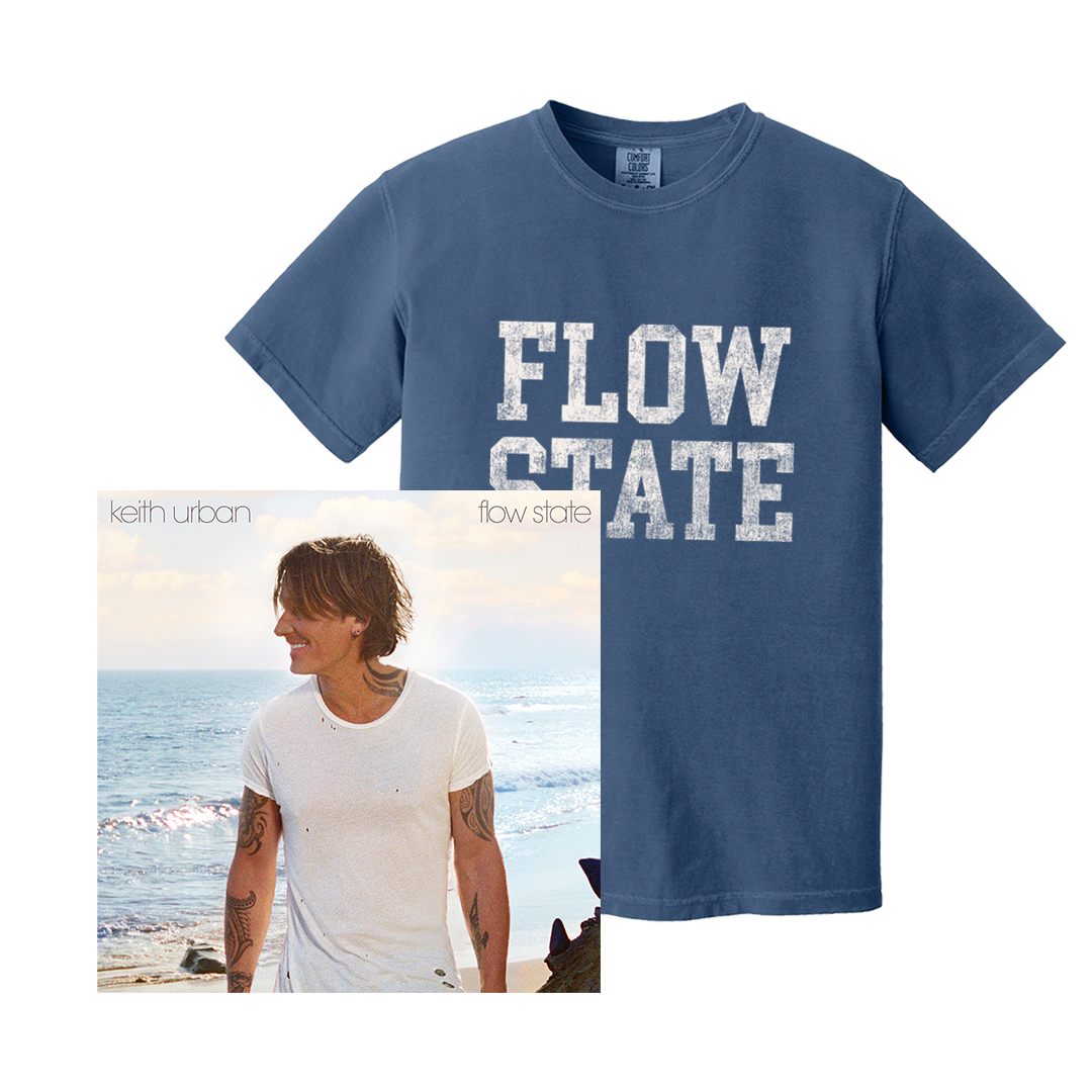 flow state tee + Digital Album