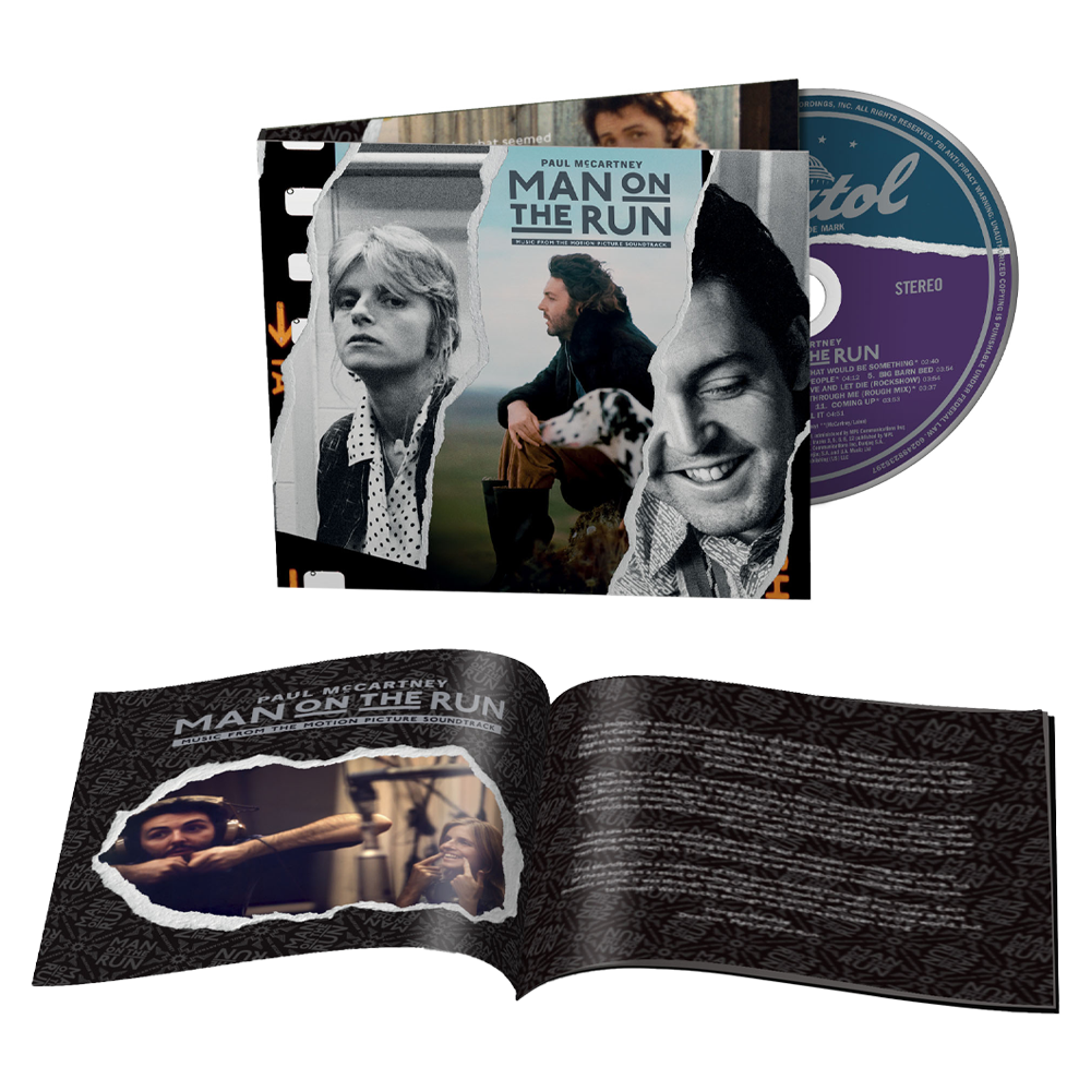 Man On The Run (Music from the Motion Picture Soundtrack CD)