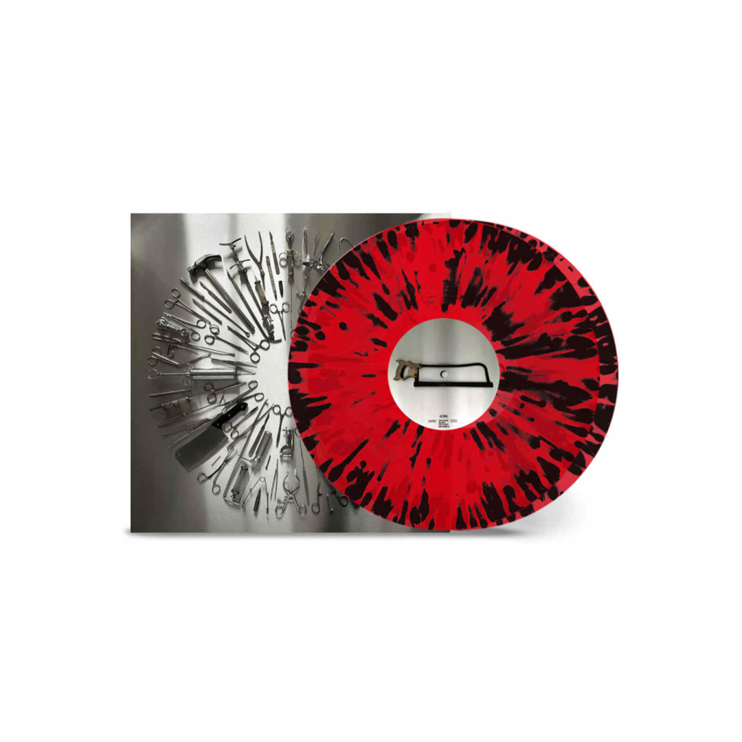 Surgical Steel (Red and Black Splatter 2LP)