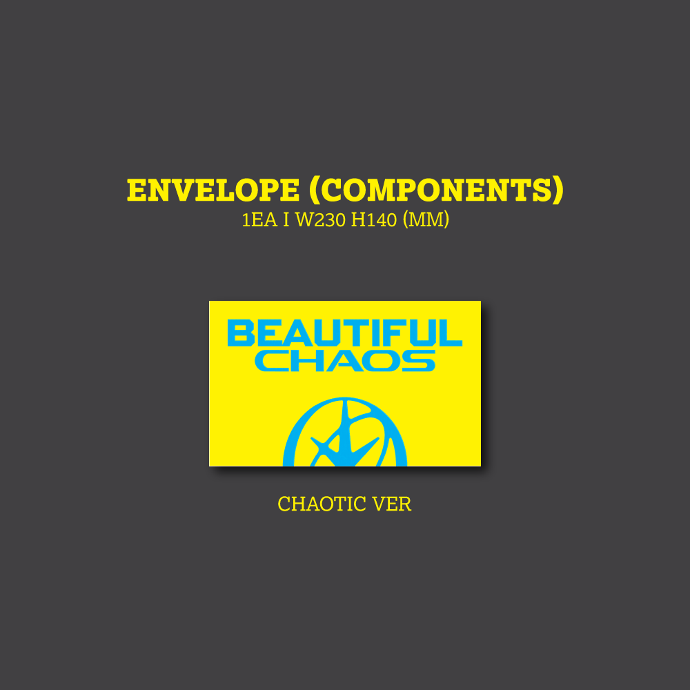 BEAUTIFUL CHAOS (Chaotic Ver. CD) Envelope