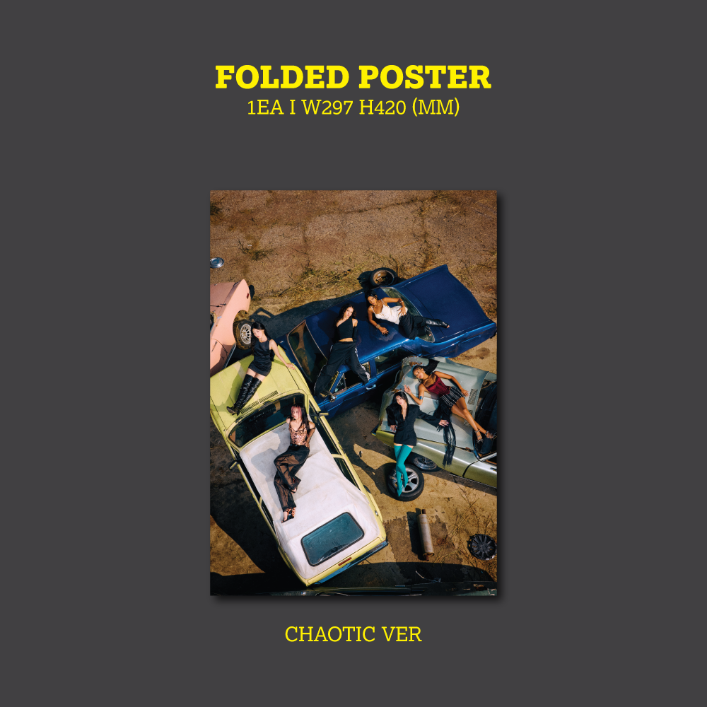 BEAUTIFUL CHAOS (Chaotic Ver. CD) Folded Poster