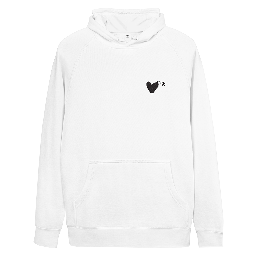 Lovebombs Hoodie White Front