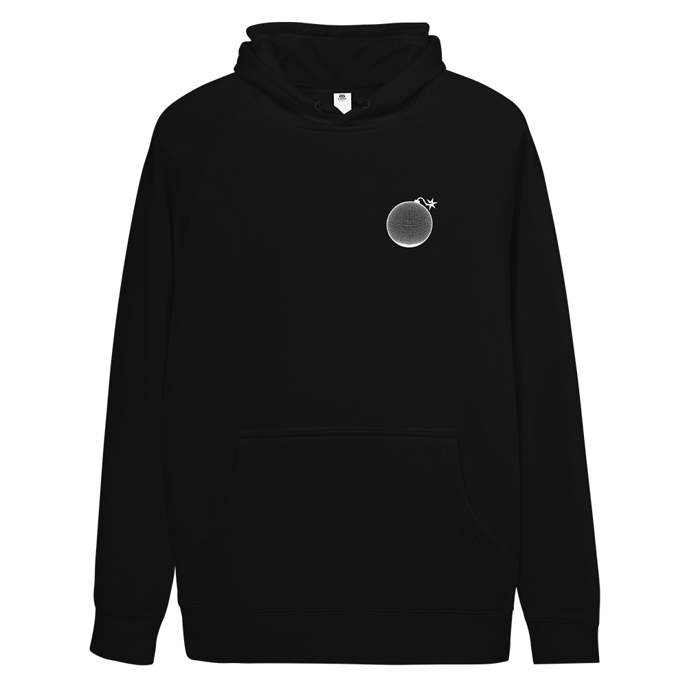 Timebombs Hoodie Black Front