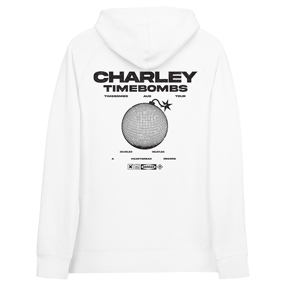 Timebombs Hoodie White Back