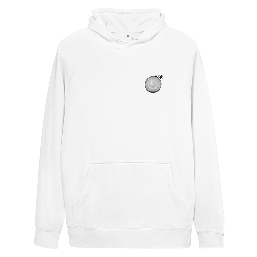 Timebombs Hoodie White Front