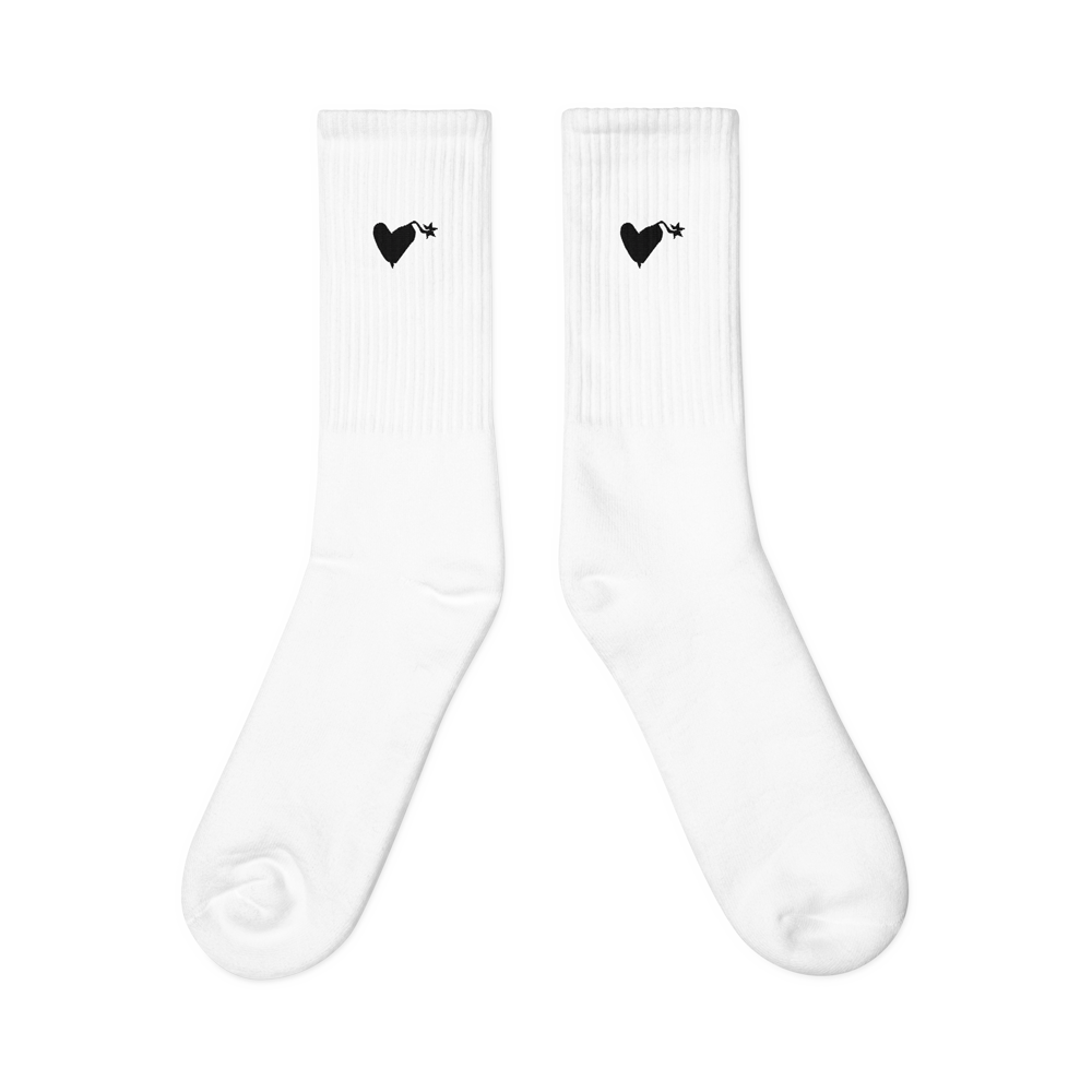 Timebombs Embroidered Socks