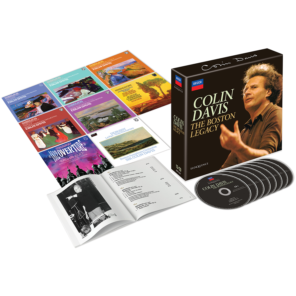 Colin Davis – The Boston Legacy (13CD Box Set) expanded packshot
