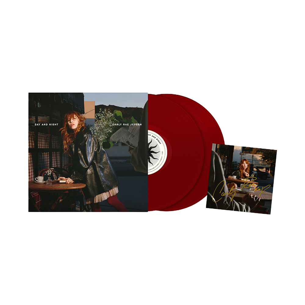 Day and Night (Red 2LP) + Signed Art Card