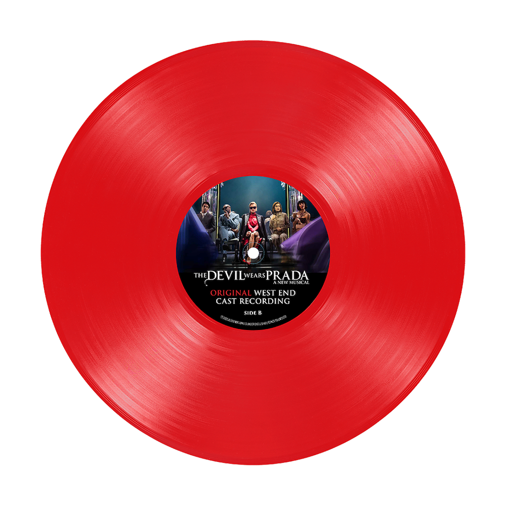 The Devil Wears Prada Musical (Red LP) Disc Back