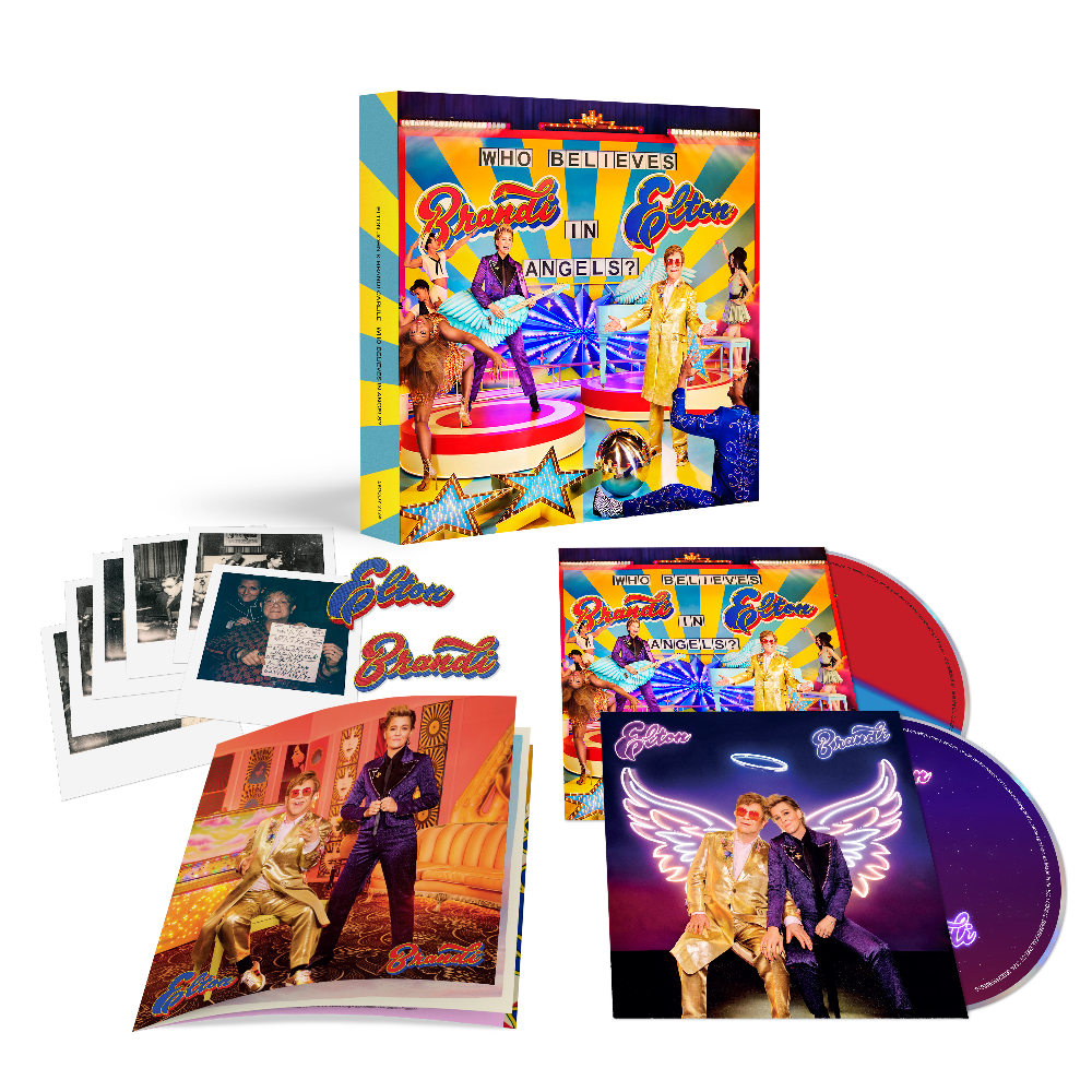 Who Believes In Angels? (Limited Edition CD/DVD Clamshell Box) Exploded packshot