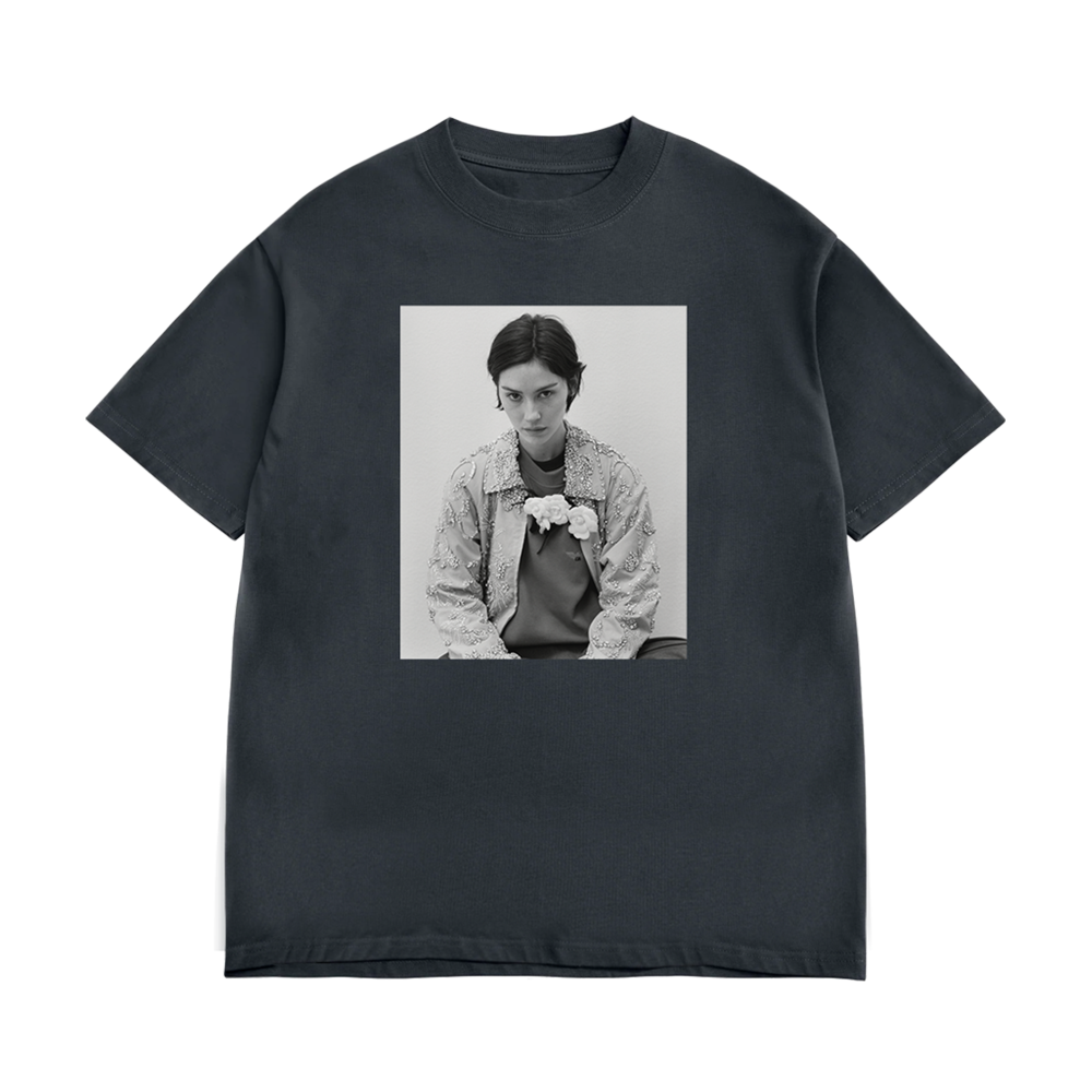 Daughter from Hell Photo G.A Washed Black T-Shirt Front